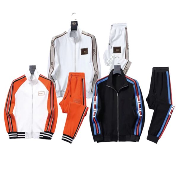 light luxury tide brand men's tracksuits classic striped sports suits fleece men's and women's contrast color jacket casual s, Gray
light luxury tide brand men's tracksuits classic striped sports suits fleece men's and women's contrast color jacket casual s, Gray