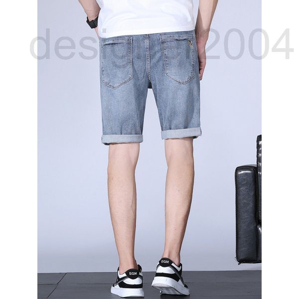 men's shorts designer 2022 summer embroidery versatile loose straight blue pants esuy, White;black
men's shorts designer 2022 summer embroidery versatile loose straight blue pants esuy, White;black