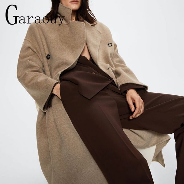 women's wool blends garaouy autumn women's double face woolen coat female 4 colors midi wool jacket all-match outerwear mujer 2209, Black
women's wool blends garaouy autumn women's double face woolen coat female 4 colors midi wool jacket all-match outerwear mujer 2209, Black