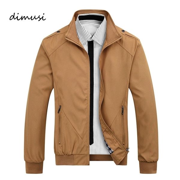 men's jackets dimusi mens bomber spring autumn sportswear slim stand collar coats male thin windbreaker streetwear 5xl 220908, Black;brown
men's jackets dimusi mens bomber spring autumn sportswear slim stand collar coats male thin windbreaker streetwear 5xl 220908, Black;brown