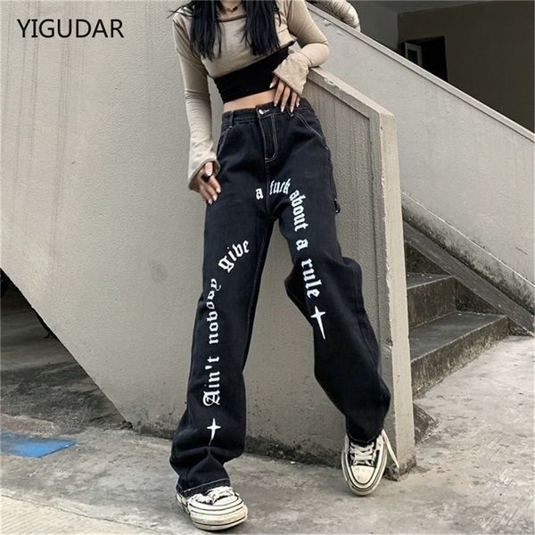 women's jeans american street clothing retro trend pocket jeans female letter star print high waist casual oversized straight pants wom, Blue
women's jeans american street clothing retro trend pocket jeans female letter star print high waist casual oversized straight pants wom, Blue
