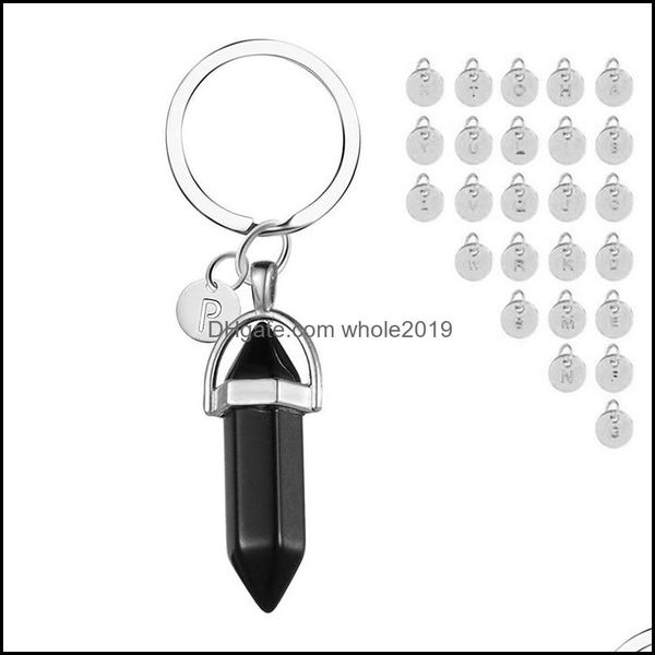 keychains natural stone keychain 26 letters women cute opal quartz marble crystal key chains men good luck party jewelry dhseller2010 dh9vm, Silver
keychains natural stone keychain 26 letters women cute opal quartz marble crystal key chains men good luck party jewelry dhseller2010 dh9vm, Silver