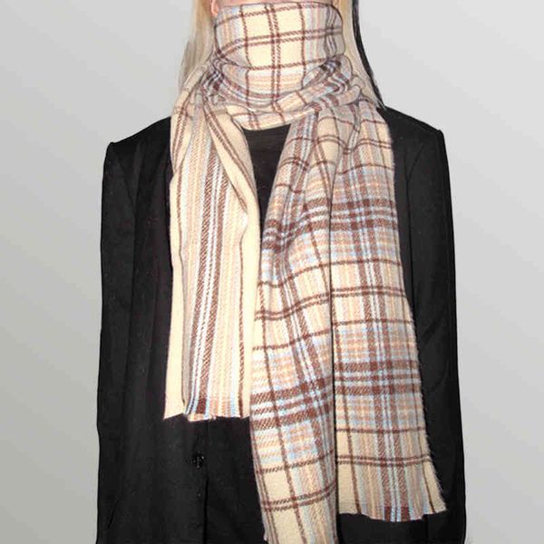 designer scarf acne sweden studios imitation cashmere autumn and winter female barbed hair warm korean insac plaid scarf bib, Blue;gray
designer scarf acne sweden studios imitation cashmere autumn and winter female barbed hair warm korean insac plaid scarf bib, Blue;gray