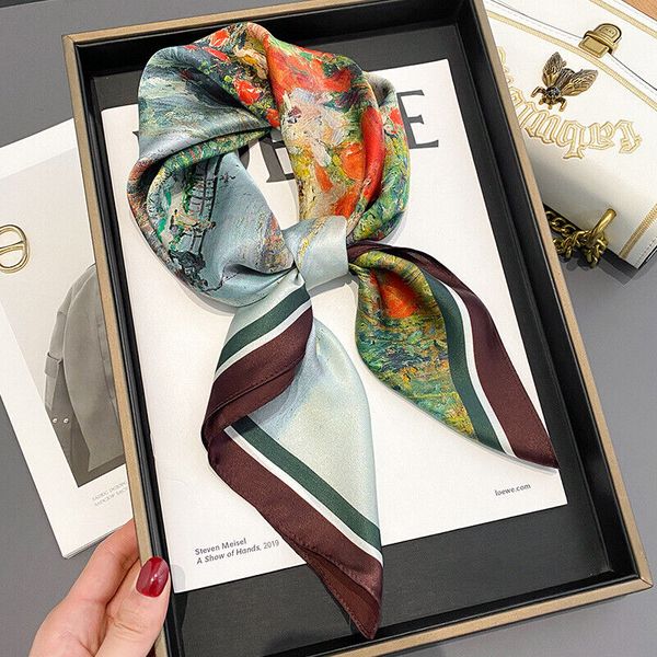 ladies 100% silk scarf square shawl breathable decorative printed bow tie scarf, Blue;gray
ladies 100% silk scarf square shawl breathable decorative printed bow tie scarf, Blue;gray
