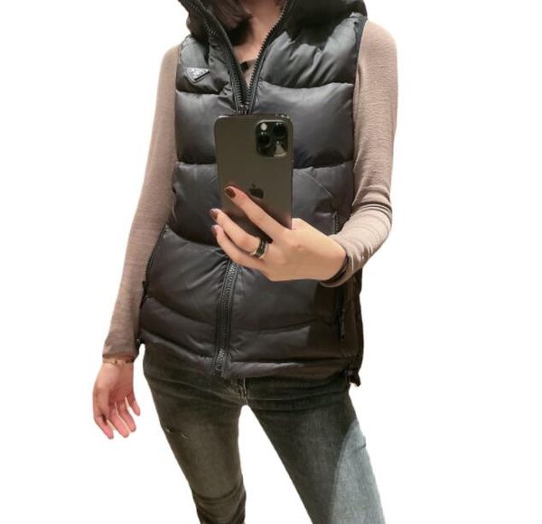 new women's casual vests jackets fashion short hooded warm vest long style slim fit zipper outwear windbreaker pocket outsize lady warm, Black;white
new women's casual vests jackets fashion short hooded warm vest long style slim fit zipper outwear windbreaker pocket outsize lady warm, Black;white