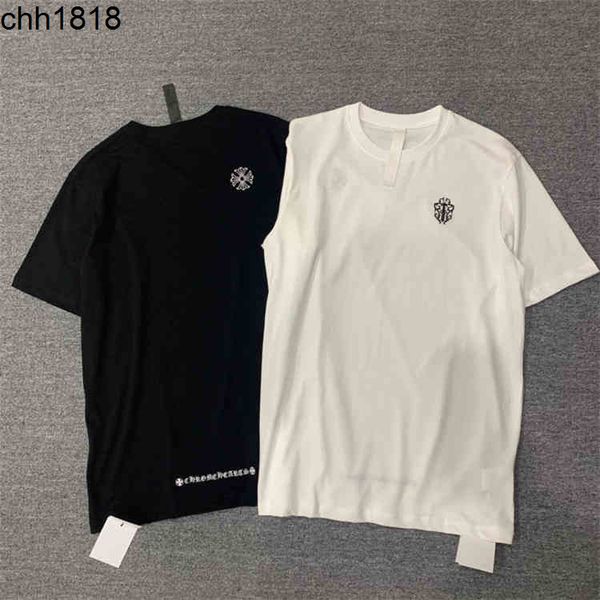 tee factory hearts chest embroidery sword cioss round neck men's and women's short sleeve t-shirt, White;black
tee factory hearts chest embroidery sword cioss round neck men's and women's short sleeve t-shirt, White;black