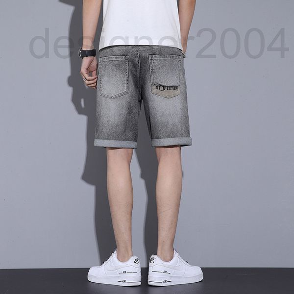 men's shorts designer summer new denim grey versatile slim elastic thin quarter pants fashion 5l82, White;black
men's shorts designer summer new denim grey versatile slim elastic thin quarter pants fashion 5l82, White;black