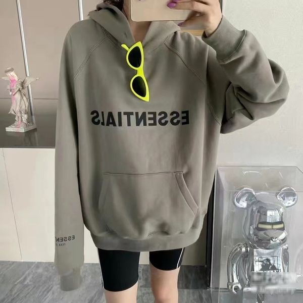 hoodie essentialss fog silicone letters long sleeve pullover women's fashion brand loose hip hop high street couple, Black
hoodie essentialss fog silicone letters long sleeve pullover women's fashion brand loose hip hop high street couple, Black