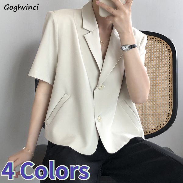 women's suits blazers blazer women classic office lady s-4xl short sleeve simple leisure all-match japan style elegant student fashion, White;black
women's suits blazers blazer women classic office lady s-4xl short sleeve simple leisure all-match japan style elegant student fashion, White;black