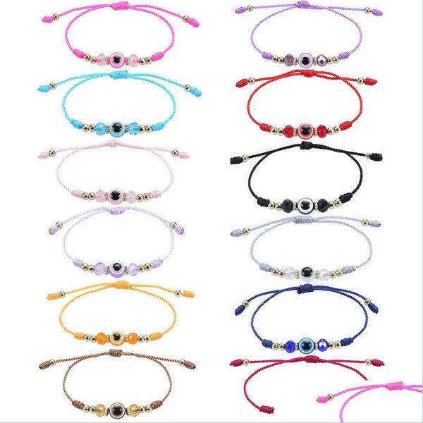 beaded strands devils eye bracelet crystal beaded strands boys girls lucky adjustable braid knitting drop delivery 2021 jewelry brace dh5fb, Black
beaded strands devils eye bracelet crystal beaded strands boys girls lucky adjustable braid knitting drop delivery 2021 jewelry brace dh5fb, Black