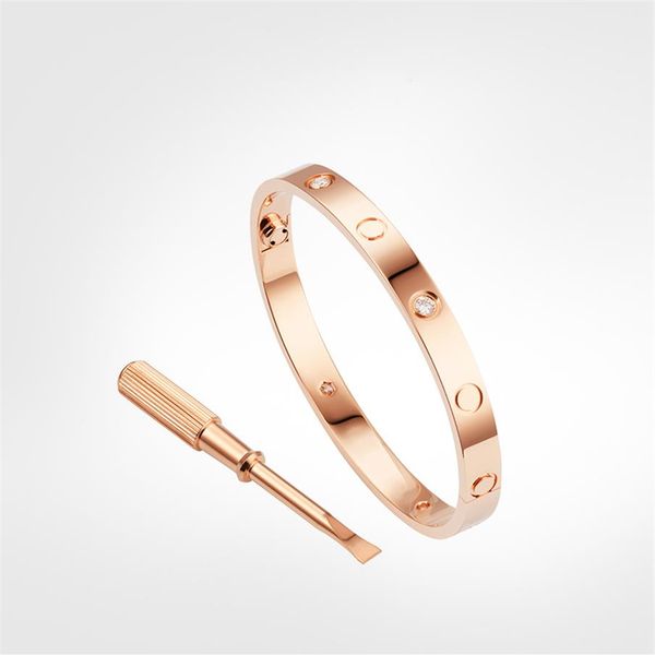 love screw bracelet 5 0 mens bracelets 4diamonds designer bangle luxury jewelry women titanium steel alloy gold-plated craft gold 295a, Black
love screw bracelet 5 0 mens bracelets 4diamonds designer bangle luxury jewelry women titanium steel alloy gold-plated craft gold 295a, Black