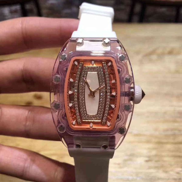 richa watch rm07-02 women's multifunctional 2824 automatic mechanical mill crystal case rubber watch, Slivery;brown
richa watch rm07-02 women's multifunctional 2824 automatic mechanical mill crystal case rubber watch, Slivery;brown