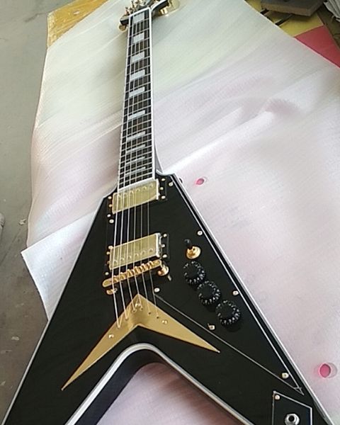 jacey guitar store customized flying v electric guitar - both gold hardware and chrome hardware available
jacey guitar store customized flying v electric guitar - both gold hardware and chrome hardware available
