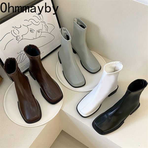 boots autumn chelsea women short botines woman comfort thick sole flats heels ankle booties zipper fashion botas femininas 220908, Black
boots autumn chelsea women short botines woman comfort thick sole flats heels ankle booties zipper fashion botas femininas 220908, Black