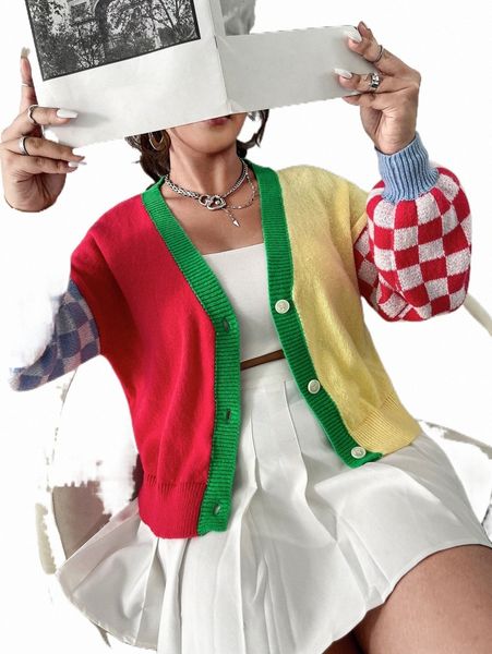 plus size t-shirt plus colorblock checkered pattern drop shoulder cardigan c63n#, Black
plus size t-shirt plus colorblock checkered pattern drop shoulder cardigan c63n#, Black