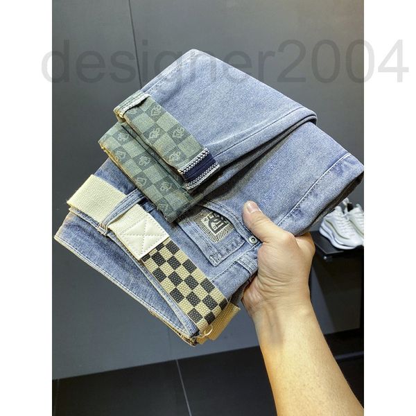 men's jeans designer 2022 spring and summer letter embroidered tide brand belt jeans men's new slim fit fashionable versatile smal, Blue
men's jeans designer 2022 spring and summer letter embroidered tide brand belt jeans men's new slim fit fashionable versatile smal, Blue