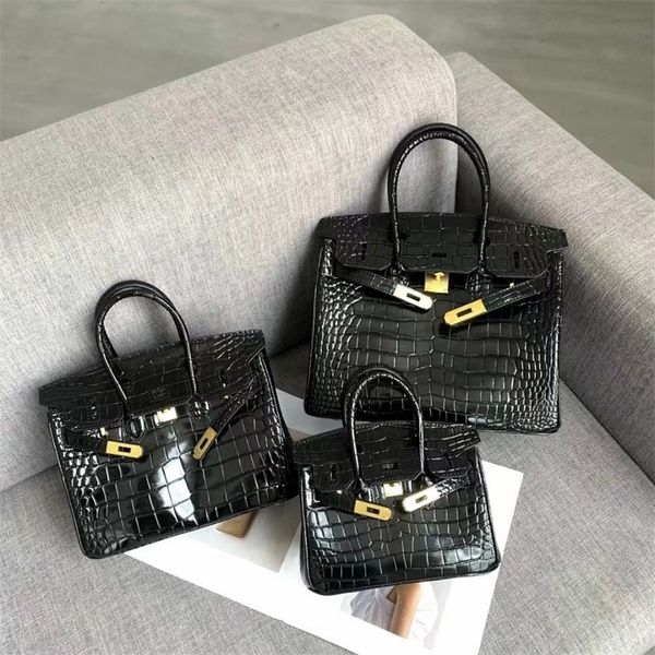 designer birkins bags herms new alligator bag womens slanting leather fashion versatile hand bag atmosphere lock
designer birkins bags herms new alligator bag womens slanting leather fashion versatile hand bag atmosphere lock