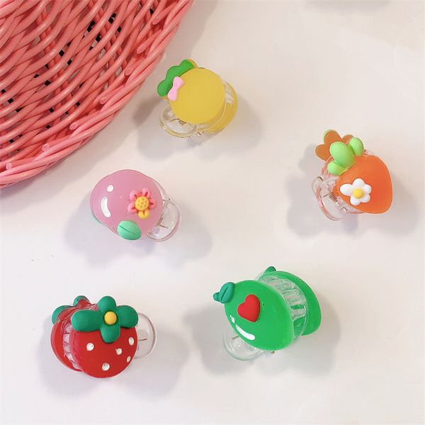 2022 new korean children's simple small fresh fruit grab clip headwear fashion sweet girl kids barrettes hair accessories, Slivery;white
2022 new korean children's simple small fresh fruit grab clip headwear fashion sweet girl kids barrettes hair accessories, Slivery;white