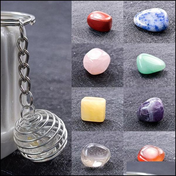 keychains planet seven chakra keychain irregar natural stone amethysts crystal quartz key rings pendant keyrings bag acc dhseller2010 dhyfp, Silver
keychains planet seven chakra keychain irregar natural stone amethysts crystal quartz key rings pendant keyrings bag acc dhseller2010 dhyfp, Silver
