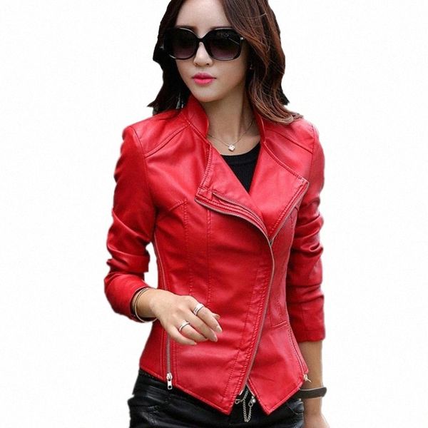 women's leather & faux leather women's leather & faux coat 2021 women fashion jackets spring autumn arrival short slim casual styl, Black
women's leather & faux leather women's leather & faux coat 2021 women fashion jackets spring autumn arrival short slim casual styl, Black