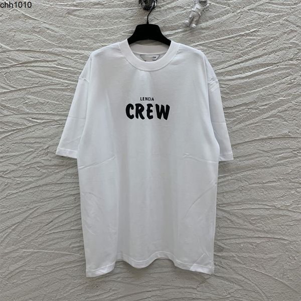 high version summer tee new paris b crew staff limited printing os loose version men's and women's short sleeved t-shirt, White;black
high version summer tee new paris b crew staff limited printing os loose version men's and women's short sleeved t-shirt, White;black
