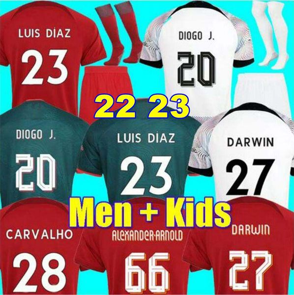 s-3xl 22 23 soccer jerseys season home away 3rd darwin 2022 2023 mohamed diogo luis diaz alexander arnold carvalho football kit shirts men, Black;yellow
s-3xl 22 23 soccer jerseys season home away 3rd darwin 2022 2023 mohamed diogo luis diaz alexander arnold carvalho football kit shirts men, Black;yellow
