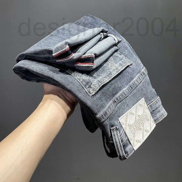 men's jeans designer 2022 new high-end printed jeans men's summer thin breathable elastic soft trend versatile cropped pants eq5b, Blue
men's jeans designer 2022 new high-end printed jeans men's summer thin breathable elastic soft trend versatile cropped pants eq5b, Blue