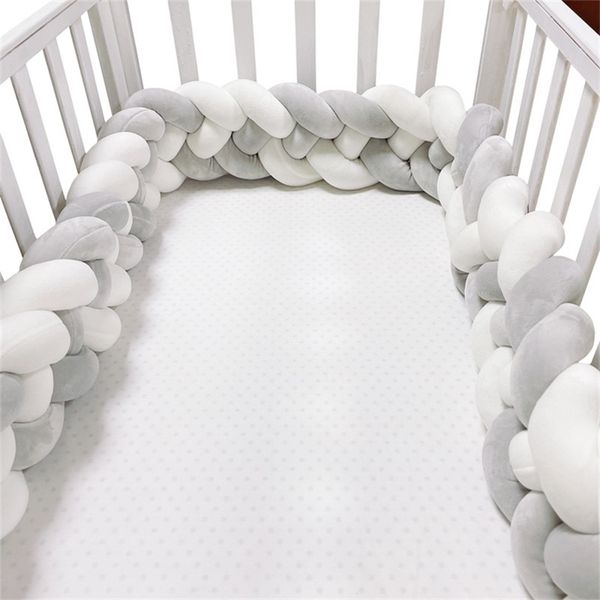 bed rails 2m/2.2m/3m/3.6m 4 knotted crib bumpers nursery decor for babies cot bumper bed barriers baby bed bumper room pillow protector 2209
bed rails 2m/2.2m/3m/3.6m 4 knotted crib bumpers nursery decor for babies cot bumper bed barriers baby bed bumper room pillow protector 2209
