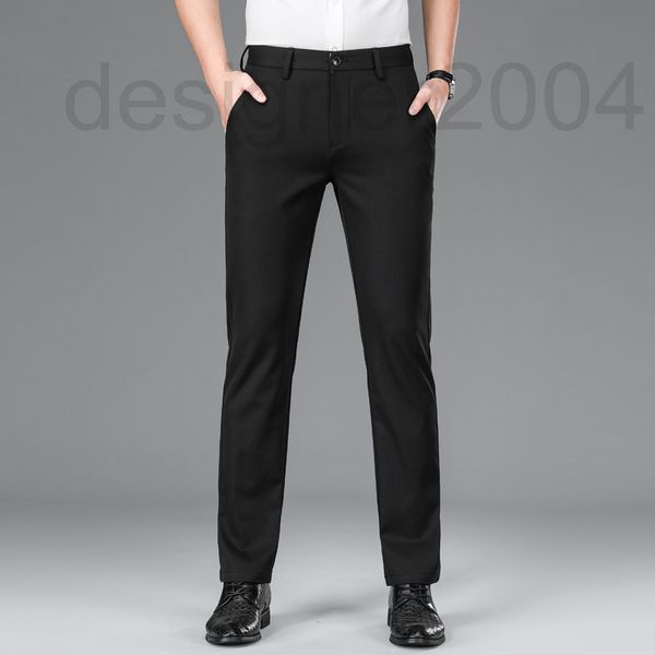 men's pants designer casual spring summer western trousers loose straight tube thin middle-aged and young business long 6a1p, Black
men's pants designer casual spring summer western trousers loose straight tube thin middle-aged and young business long 6a1p, Black