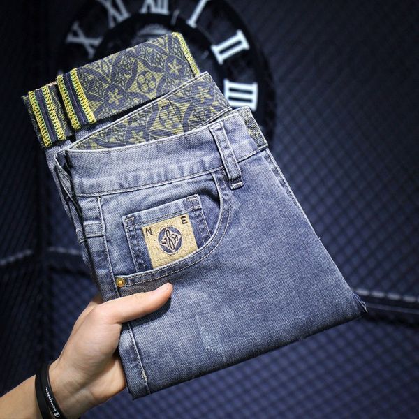 men's jeans designer men 2022 new spring and summer thin fashion pai gow slim fit blue ins korean pants 0ea7
men's jeans designer men 2022 new spring and summer thin fashion pai gow slim fit blue ins korean pants 0ea7
