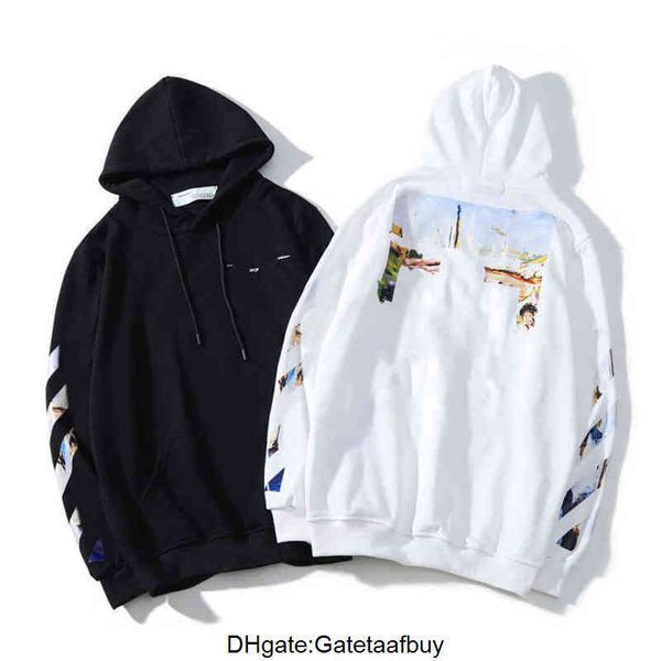 mens classic luxury offs sweatshirts quality fashion brands designers letter pullover back oil paint arrow x women t-shirt, Black
mens classic luxury offs sweatshirts quality fashion brands designers letter pullover back oil paint arrow x women t-shirt, Black