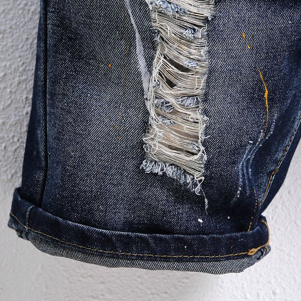 men's shorts designer 2022 summer wear pierced denim loose straight pants casual trend beggar 3nnv, White;black
men's shorts designer 2022 summer wear pierced denim loose straight pants casual trend beggar 3nnv, White;black