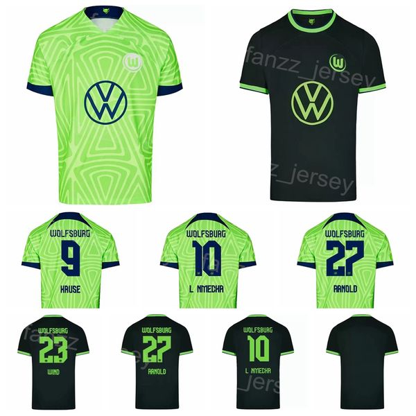 2022-23 vfl wolfsburg soccer 10 lukas nmecha jerseys club 39 patrick wimmer 27 maximilian arnold 9 max kruse 4 maxence lacroix 29 josuha gui, Black;yellow
2022-23 vfl wolfsburg soccer 10 lukas nmecha jerseys club 39 patrick wimmer 27 maximilian arnold 9 max kruse 4 maxence lacroix 29 josuha gui, Black;yellow