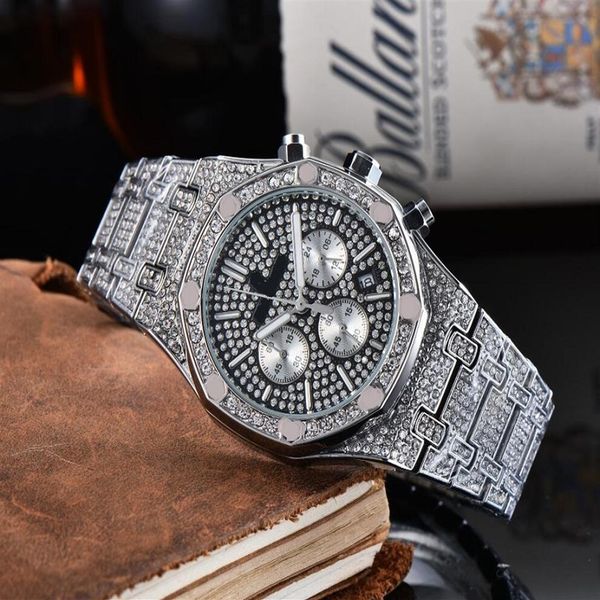 montre de luxe mens automatic full functional satch watches dress stainless steel sapphire waterproof sky diamonds dial classi235p, Slivery;brown
montre de luxe mens automatic full functional satch watches dress stainless steel sapphire waterproof sky diamonds dial classi235p, Slivery;brown