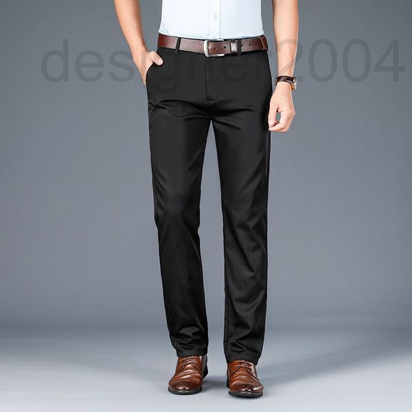 men's pants designer casual loose business summer thin trousers middle-aged straight tube large cotton ulc7, Black
men's pants designer casual loose business summer thin trousers middle-aged straight tube large cotton ulc7, Black