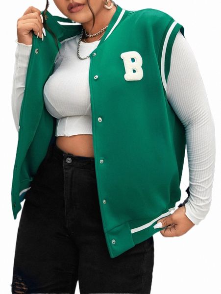 plus size outerwear & coats plus letter patch detail contrast trim vest bomber jacket without tee n7ys#, Black
plus size outerwear & coats plus letter patch detail contrast trim vest bomber jacket without tee n7ys#, Black