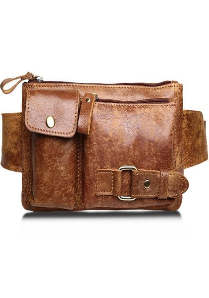 retro genuine leather men waist bag outdoor fashion trend travel shoulder crossbody chest male bags vintage oil wax matte leather
retro genuine leather men waist bag outdoor fashion trend travel shoulder crossbody chest male bags vintage oil wax matte leather