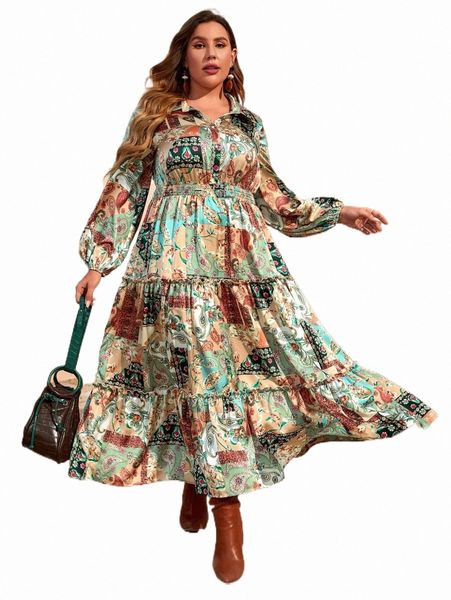 plus size dresses plus patchwork print lantern sleeve layered hem dress j5zh#, Black
plus size dresses plus patchwork print lantern sleeve layered hem dress j5zh#, Black