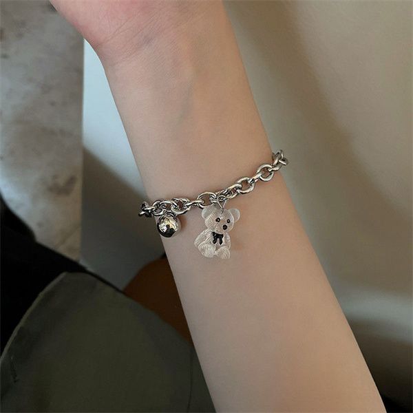2022 new fashion cute princess bear crystal charm bracelets italian letters high jewelry ladies party birthday gift ac21, Golden;silver
2022 new fashion cute princess bear crystal charm bracelets italian letters high jewelry ladies party birthday gift ac21, Golden;silver