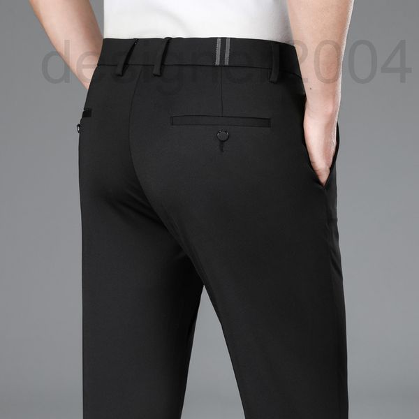 men's pants designer casual spring summer western trousers oose straight middle-aged and young business wear l74y, Black
men's pants designer casual spring summer western trousers oose straight middle-aged and young business wear l74y, Black