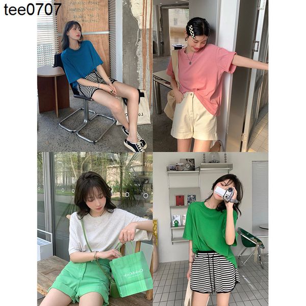 designer n botvegas venetas tee 2022 loose slim versatile energetic color short sleeve women's simple pure color round neck t-shirt, White
designer n botvegas venetas tee 2022 loose slim versatile energetic color short sleeve women's simple pure color round neck t-shirt, White