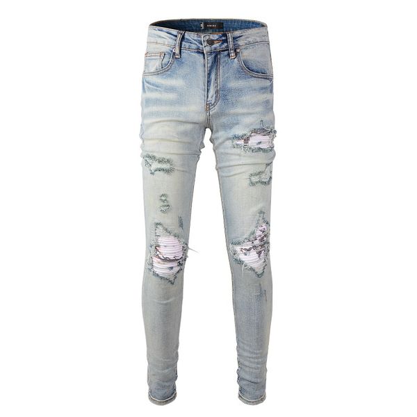2021 mens designer jeans distressed ripped biker slim fit motorcycle denim for men s fashion jean mans pants pour hommes #839, Blue
2021 mens designer jeans distressed ripped biker slim fit motorcycle denim for men s fashion jean mans pants pour hommes #839, Blue