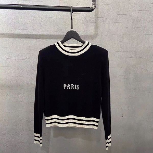 women's sweaters women sweater pullover designer sweaters womens round neck stripe sweaters knit letter knitted long sleeved loose fash, White;black
women's sweaters women sweater pullover designer sweaters womens round neck stripe sweaters knit letter knitted long sleeved loose fash, White;black