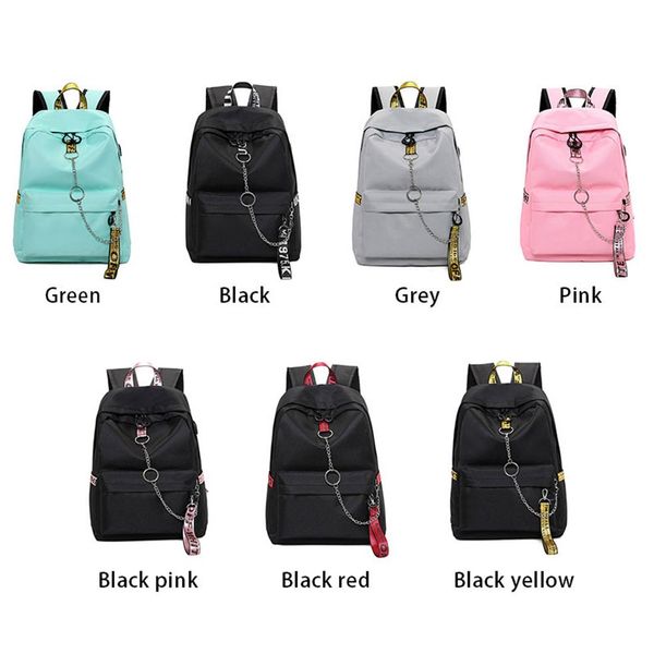 women backpack usb charge fashion letters print school bag teenager girls ribbons female brief backpacks259m
women backpack usb charge fashion letters print school bag teenager girls ribbons female brief backpacks259m
