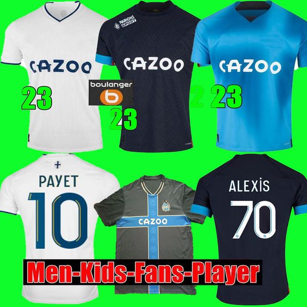 22 23 alexis soccer jerseys 2022 2023 marseilles maillot foot cuisance guendouzi gerson payet clauss football shirts men kids kit veretout u, Black;yellow
22 23 alexis soccer jerseys 2022 2023 marseilles maillot foot cuisance guendouzi gerson payet clauss football shirts men kids kit veretout u, Black;yellow