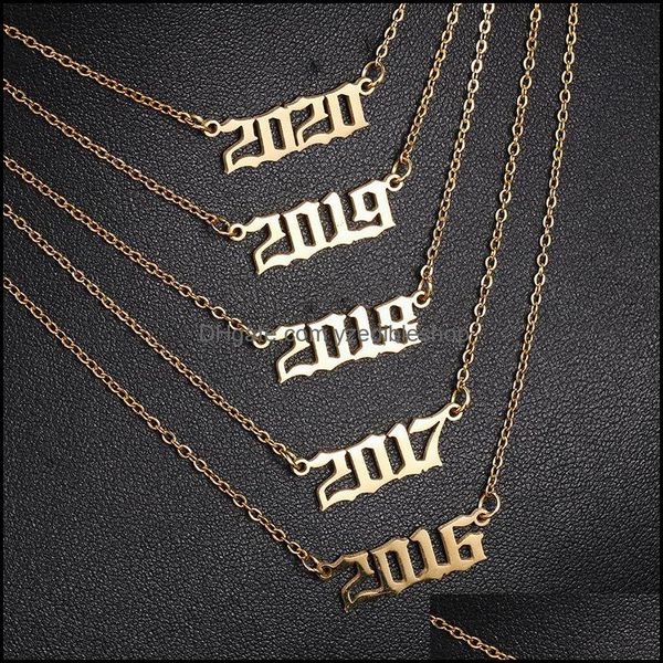 pendant necklaces girl year of birth stainless steel chain arabic numeral pendant necklace ladies birthday christmas gif dhseller2010 dhtlk, Silver 
pendant necklaces girl year of birth stainless steel chain arabic numeral pendant necklace ladies birthday christmas gif dhseller2010 dhtlk, Silver