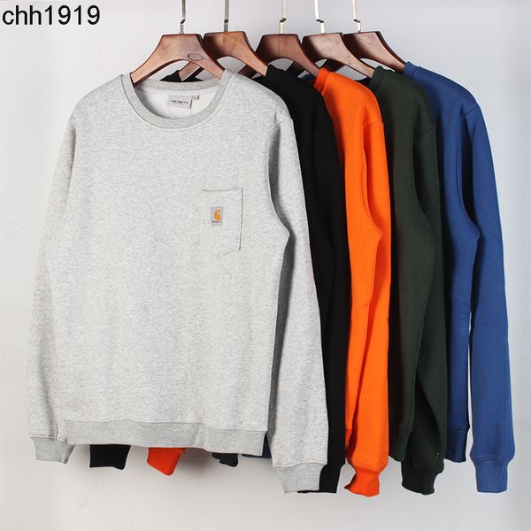 22ss fashion brand cash kahart classic pocket pullover hoodie plush round collar hoodie student coat, Black
22ss fashion brand cash kahart classic pocket pullover hoodie plush round collar hoodie student coat, Black