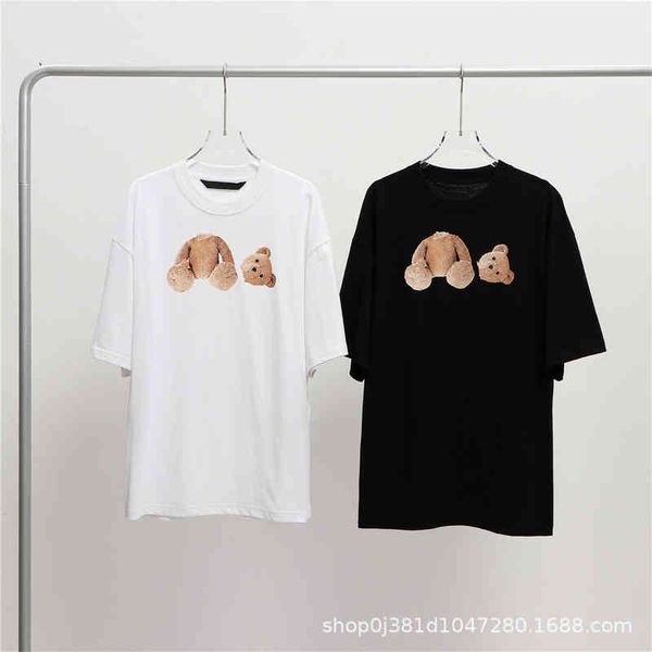 palm angle mens womens designer t shirts summer new tide brand headless bear short sleeve loose t-shirt ins loose casual brand shirts, White;black
palm angle mens womens designer t shirts summer new tide brand headless bear short sleeve loose t-shirt ins loose casual brand shirts, White;black
