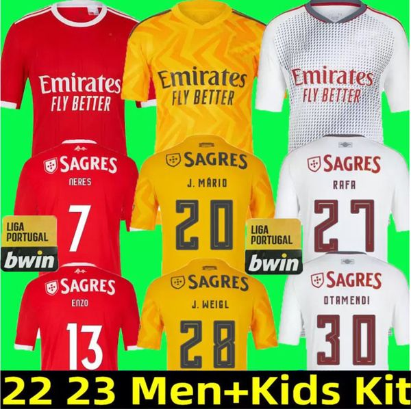 22 23 fans player version benfica soccer jersey seferovic waldschmidt everton pizzi rafa darwin g.ramos 2021 2022 home away men kids kit foo, Black;yellow
22 23 fans player version benfica soccer jersey seferovic waldschmidt everton pizzi rafa darwin g.ramos 2021 2022 home away men kids kit foo, Black;yellow