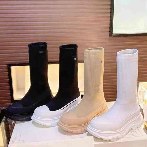 brand casual shoes 2022 new m home elastic knitted sock boots women's lovers thick soled medium tube martin boots, Black
brand casual shoes 2022 new m home elastic knitted sock boots women's lovers thick soled medium tube martin boots, Black